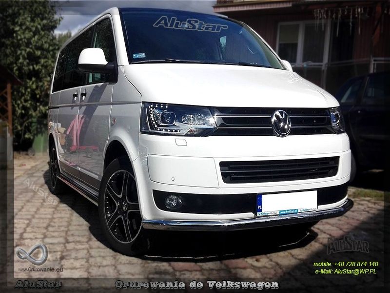 TRANSPORTER T6 T5 boki Orurowanie Podesty