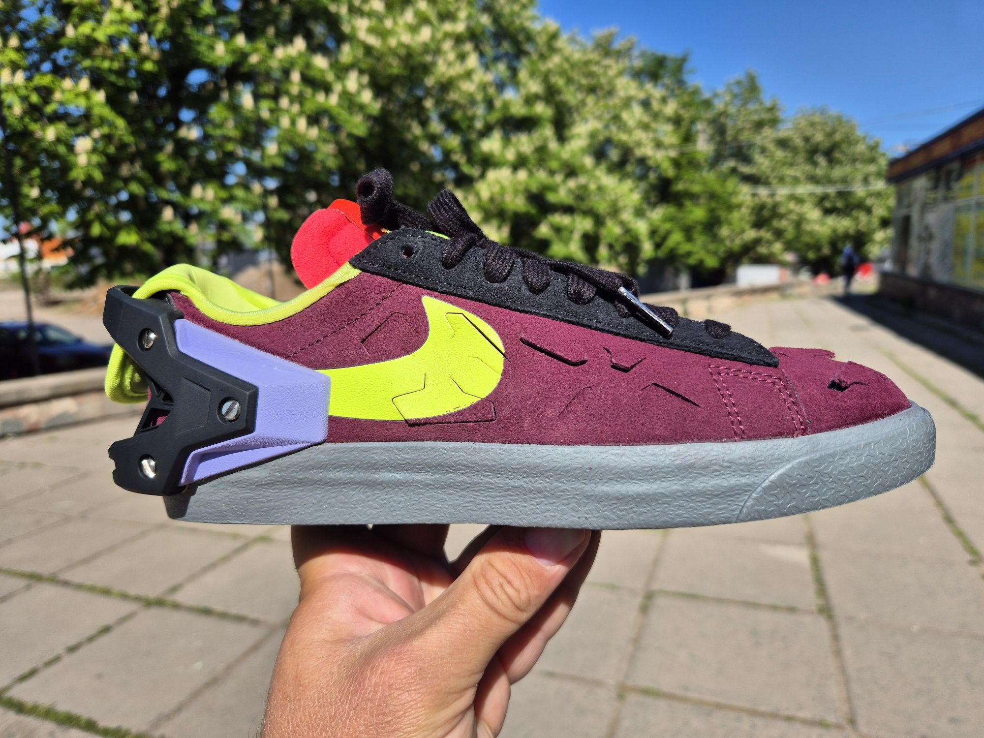 Кроссовки Nike blazer low/acrnm