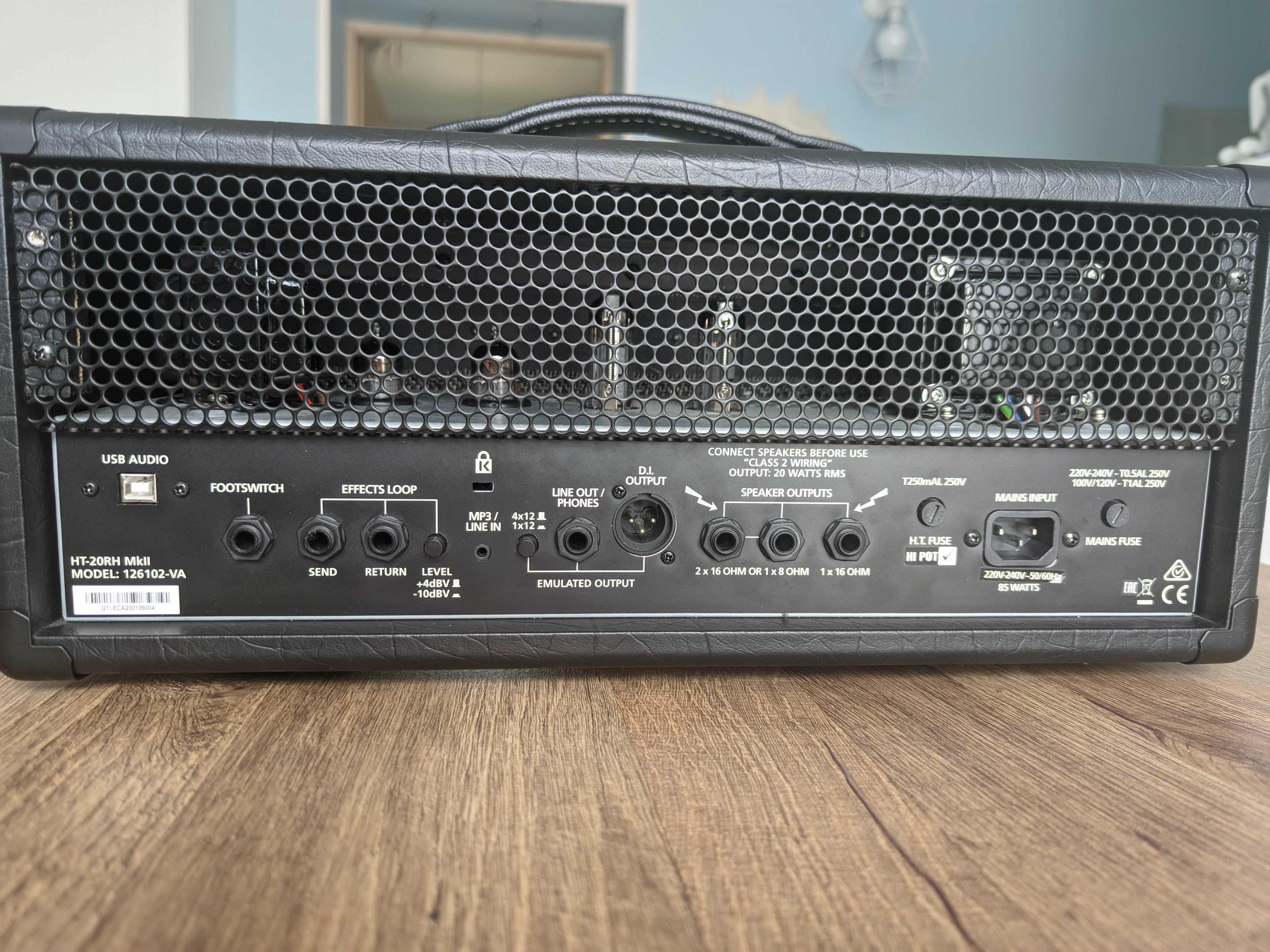 Wzmacniacz gitarowy lampowy Blackstar HT-20RH MKII  HEAD