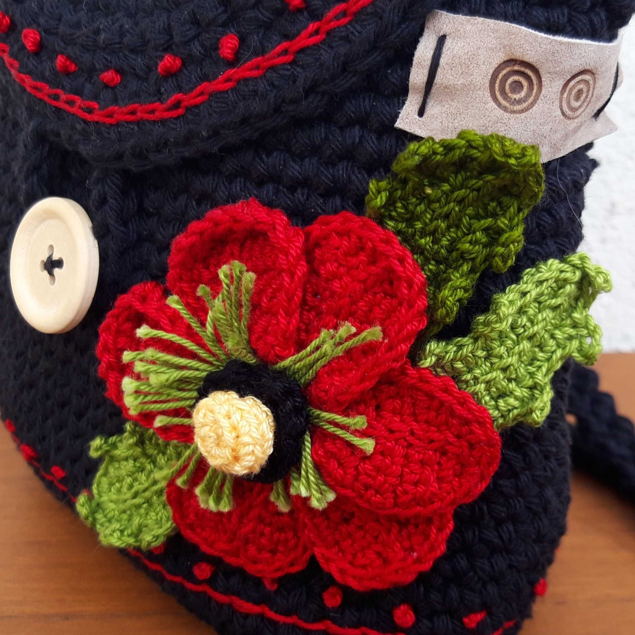 Bolsa em crochet