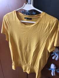 T-shirt Zara amarela