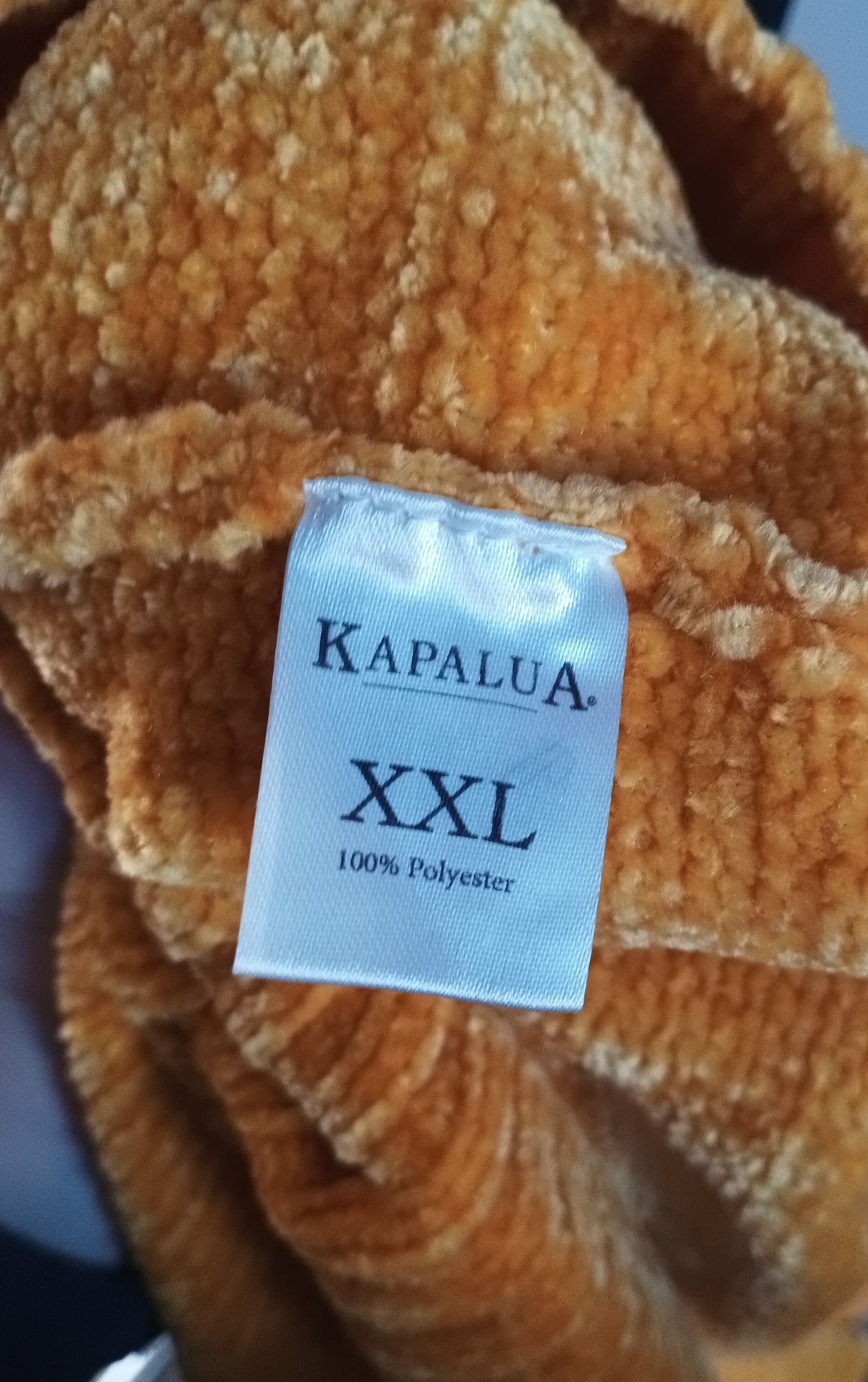 Sweter mięsisty musztardowy KapaluA rozmiar 2XL