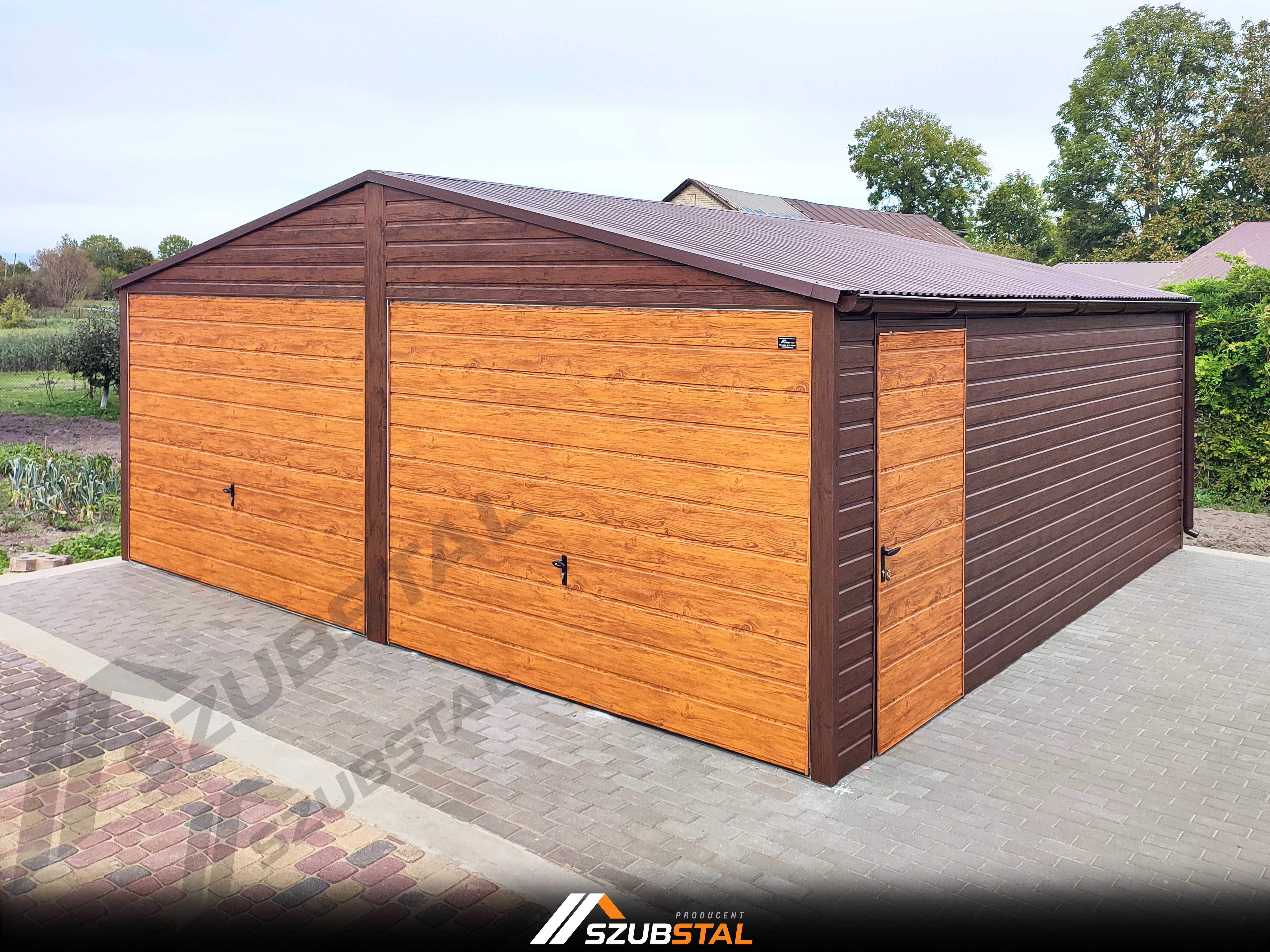 Garaż blaszany 4x5 4x6 6x5 6x5,80 6x6 8x6 9x5 9x6 PRODUCENT Premium