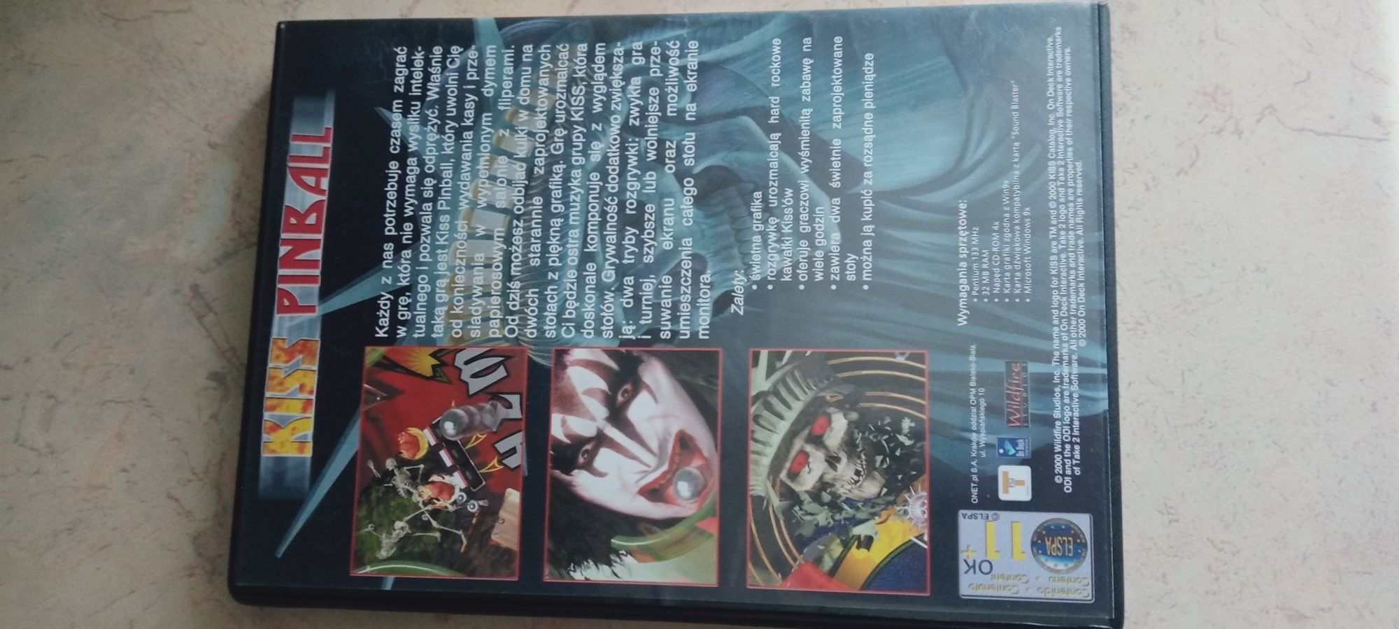 Kiss -Pinball gra na pc.