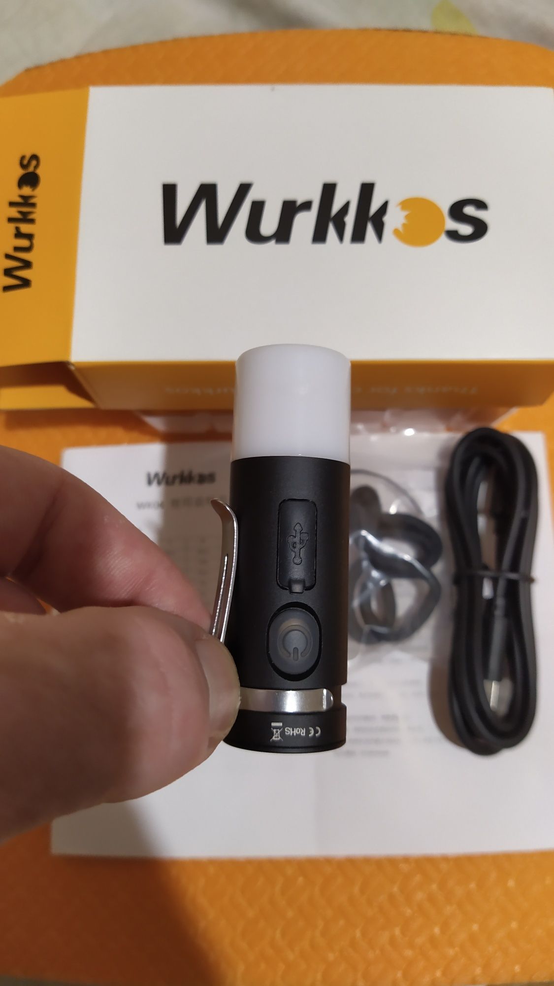 фонарь wurkkos wk04, как fenix lumintop sofirn новый  без торга