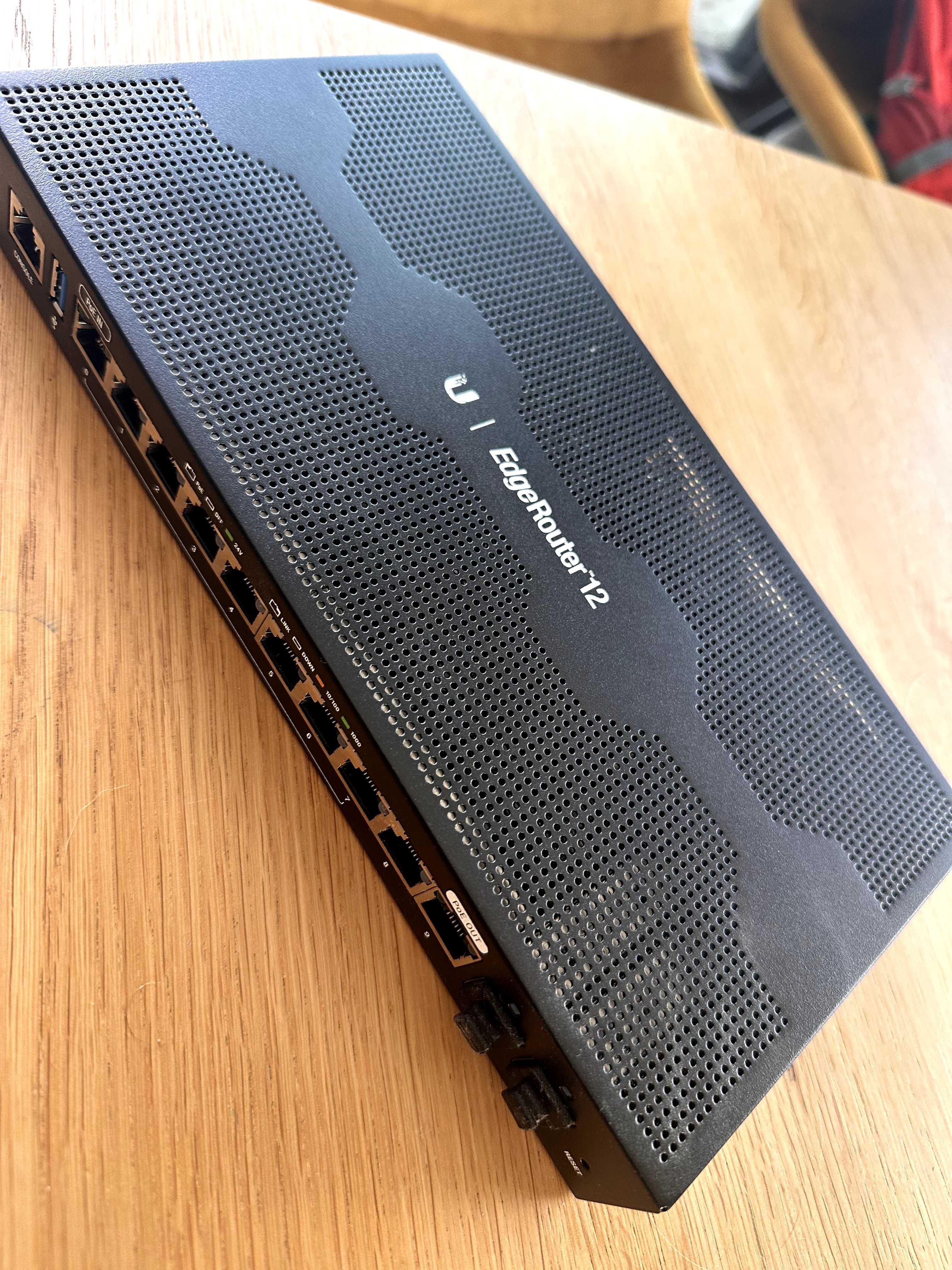 Ubiquiti Networks EdgeRouter ER-12 router Gigabit Ethernet Czarny nowy