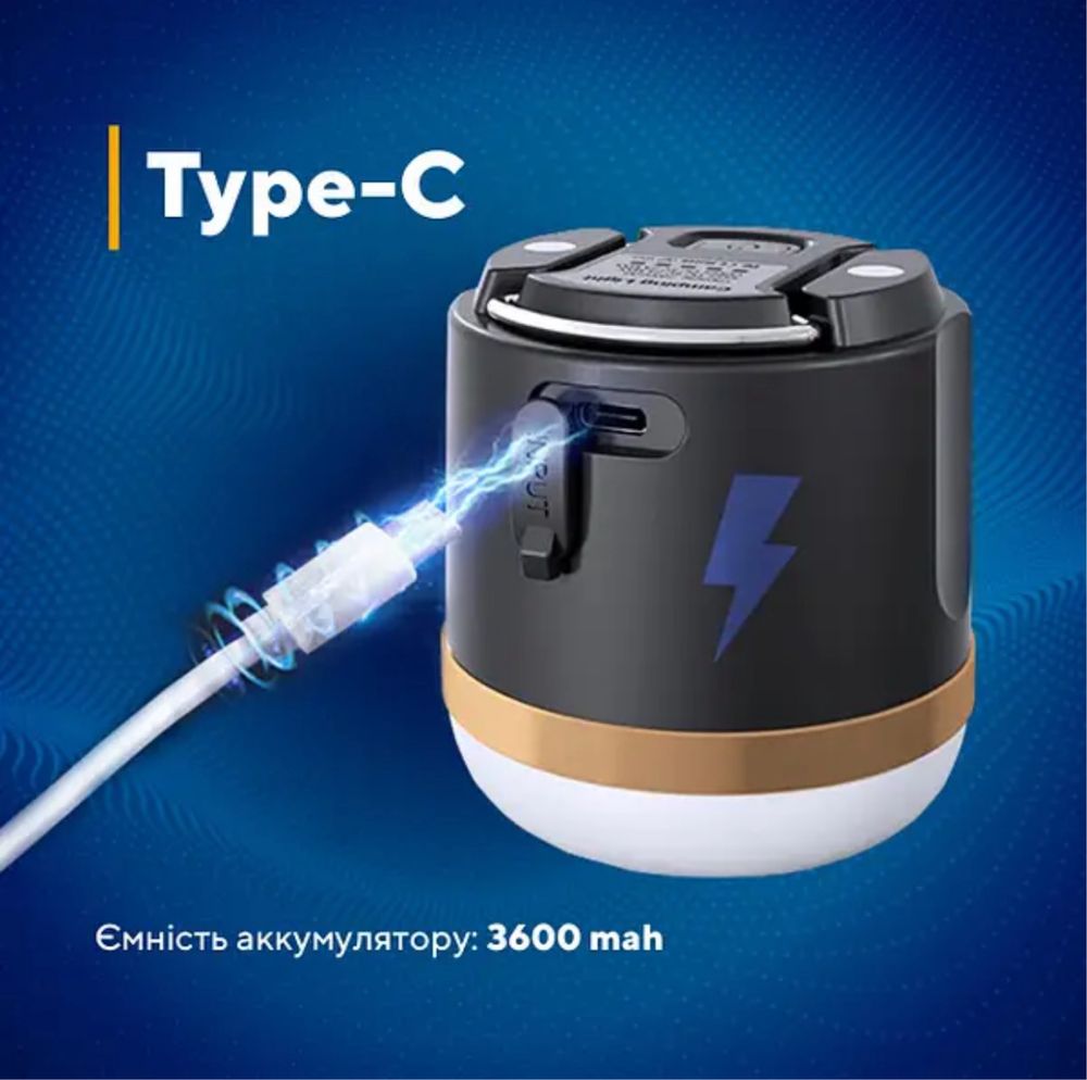 Ліхтар EcoFlow Camping Light для кемпінгу 3600 mAh+Power Bank