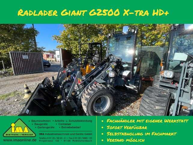 Ładowarka kołowa Giant G2500 X-TRA HD+ z łyżką i widłami – SUPER CENA!