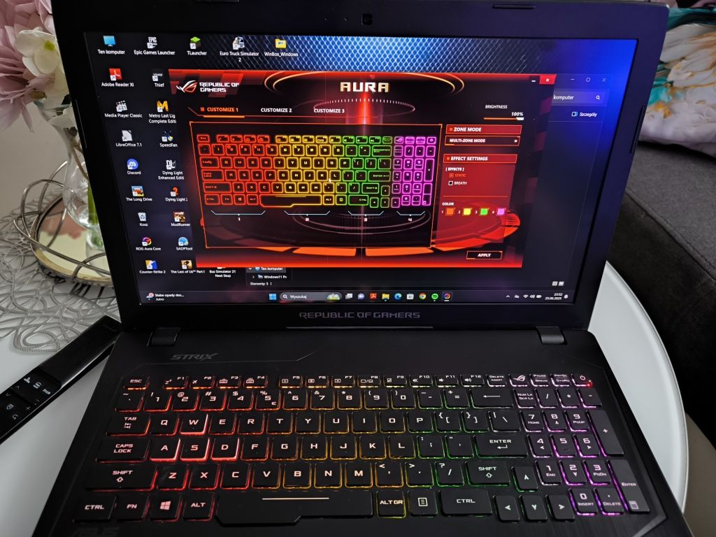 Laptop Asus Rog GL553V