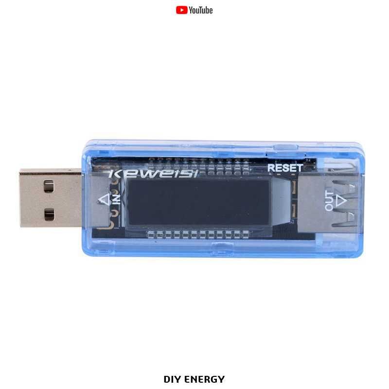 USB Тестер 4 В-20 В. Вольтметр Амперметр, измеритель емкости