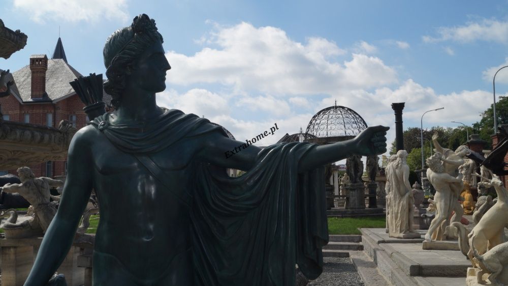 Apollo Belvedere posąg z brązu , Apollo z brązu H225cm