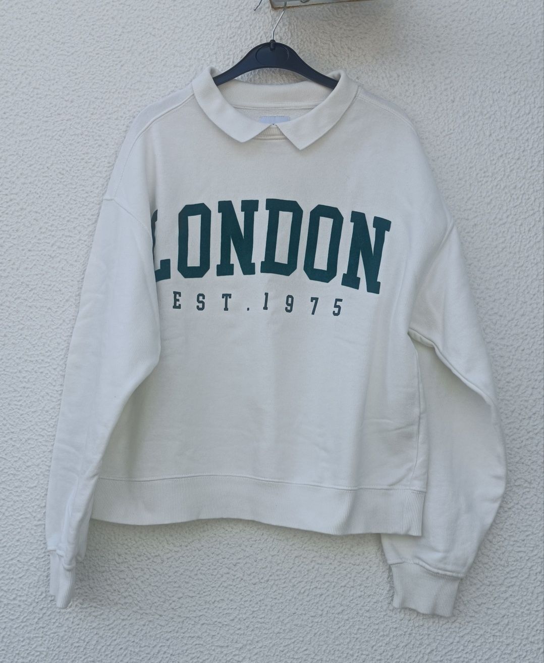 Sweatshirt com gola Zara