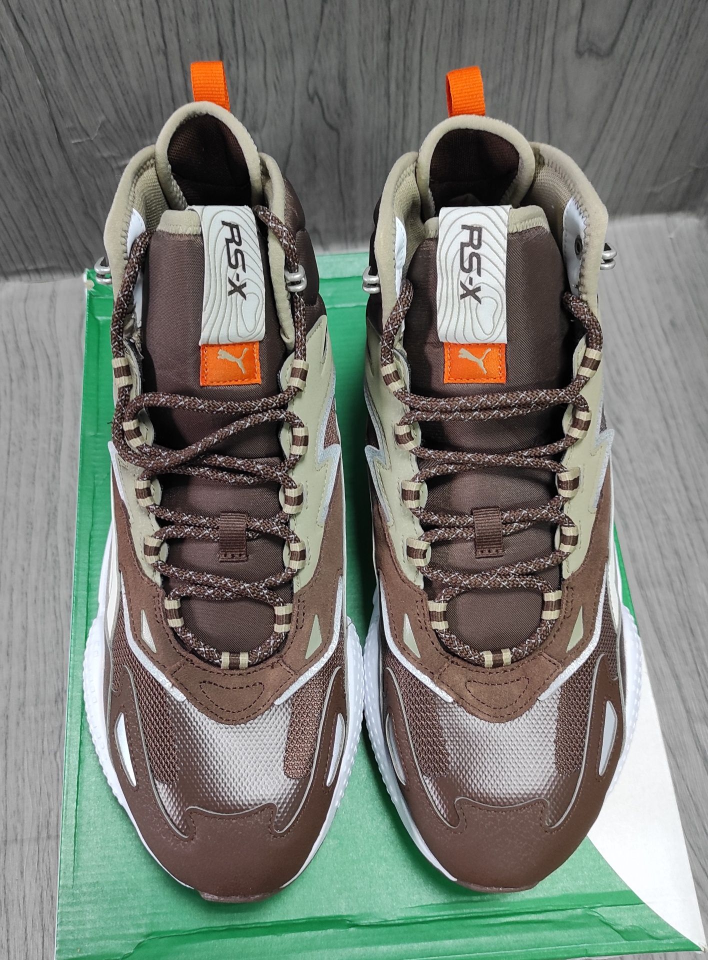 44,5 Puma RS-X brown оригінальні чоловічі кросовки