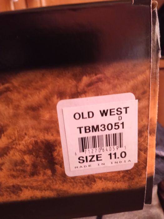 Buty kowbojki Old West Western