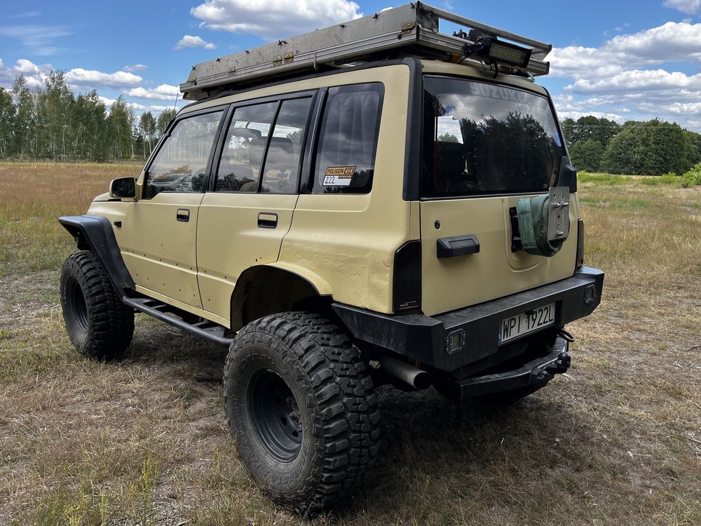 Suzuki Vitara 1.9 TDI PD offroad, mosty patrol 35 cali lift