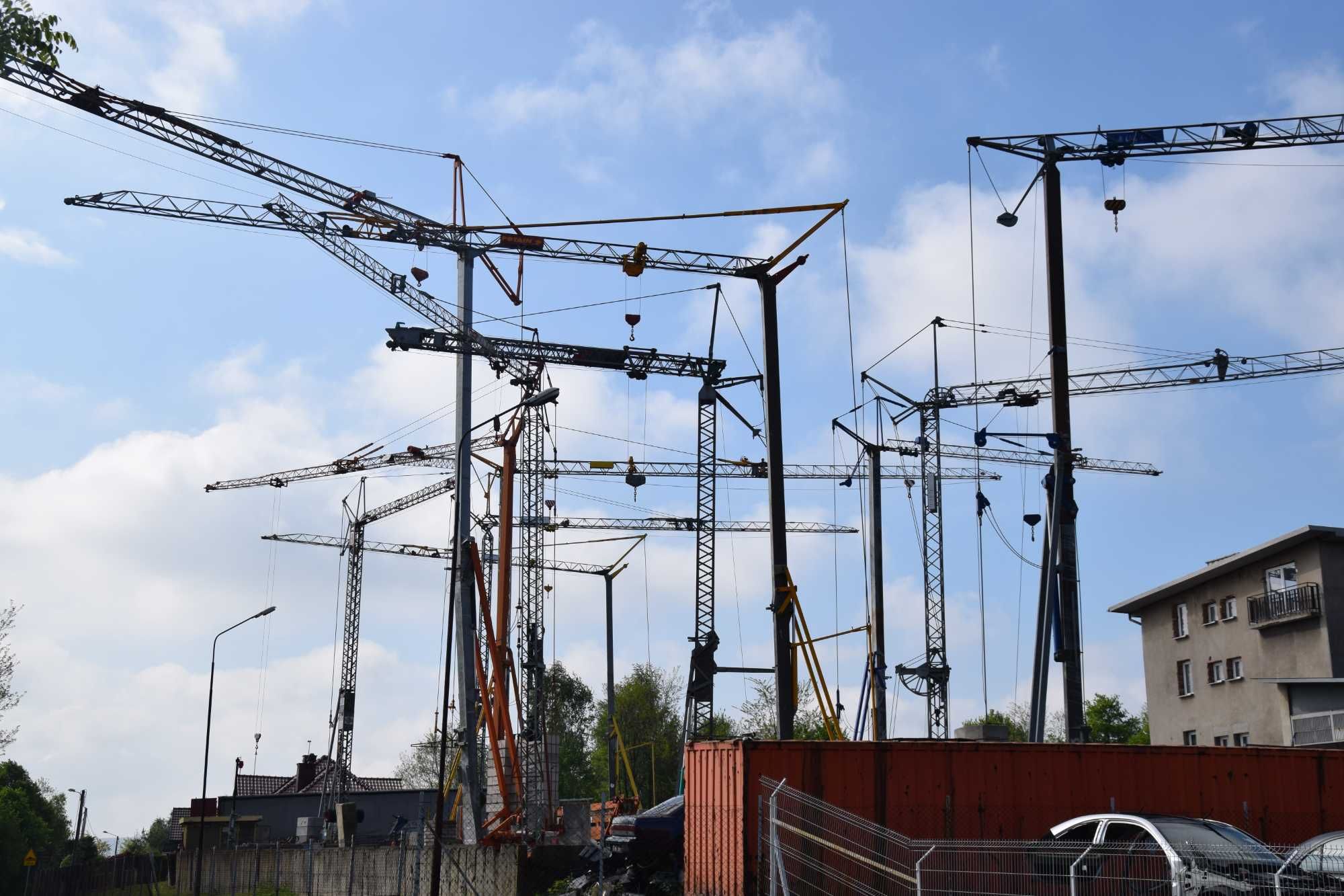 36m UDT 2003r Żuraw wieżowy samomontujący wędka dzwig budowlany
