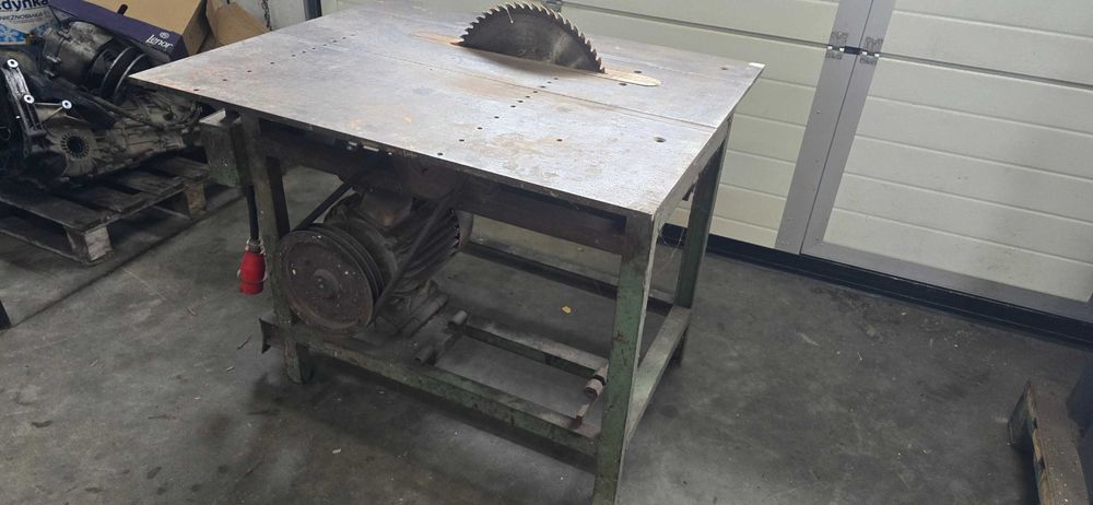 PIŁA tarczowa do drewna krajzega masywna cięzka dużą 400v siła