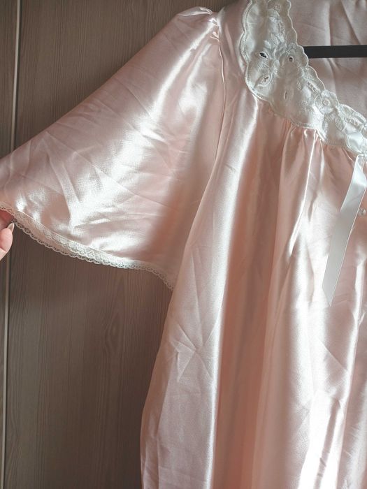 Нічна сатинова сорочка XL 54/56