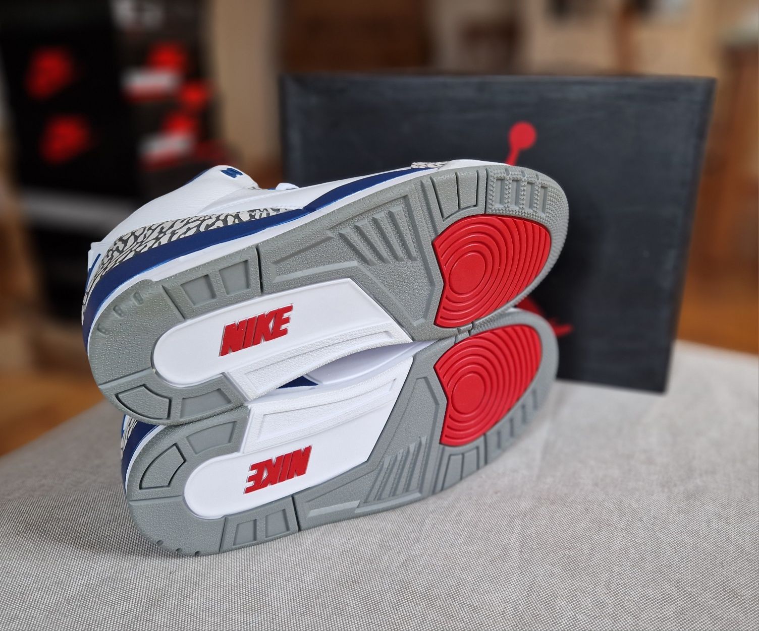Nike Jordan 3 OG True Blue rozm 45,5 (11,5)
