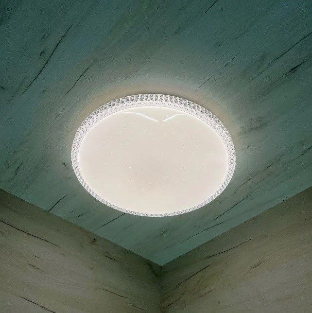 LED-светильник с пультом и без 24 50 90W Хрусталь оптовые цены!!!