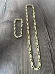 Złoty łańcuszek / łańcuch cartier i bransoletka cartier 585 90,7g 30,3