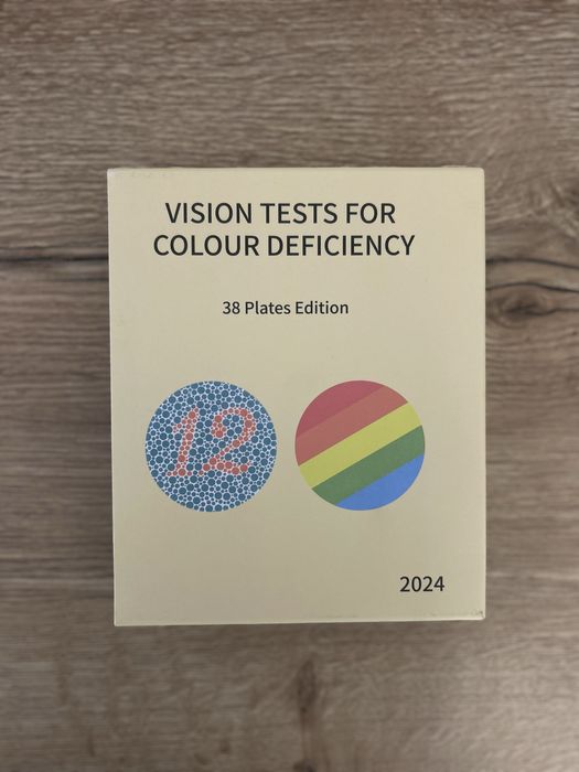 Test Ishihary dla daltonistow 38 tablic