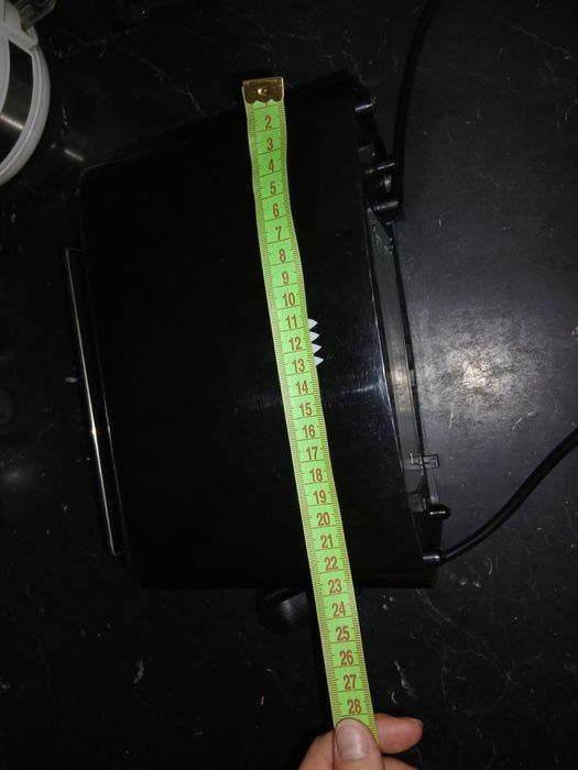 Тостер HERU, чорний, робочий.