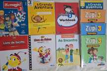 Livros manuais e cadernos de fichas 3 ano