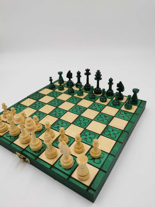 szachy drewniane ręcznie robione