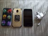 telefon Samsung Galaxy J3 2017 czarny + 2 case