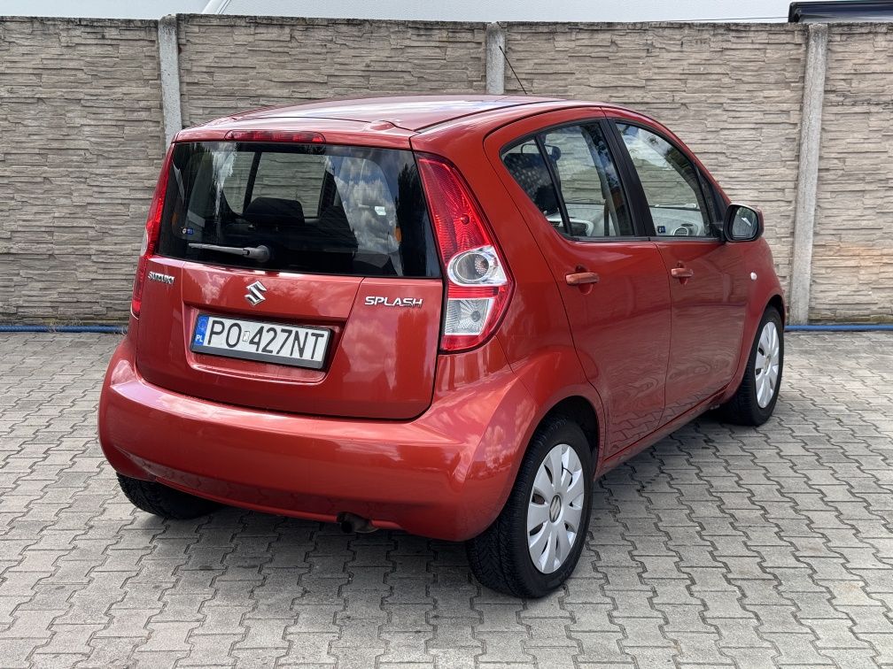 Suzuki Splash, salon polska, potwierdzony przebieg