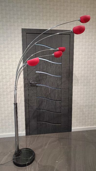 Lampa podłogowa ZODIAC czerwona