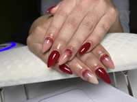 unhas de gel verniz gel