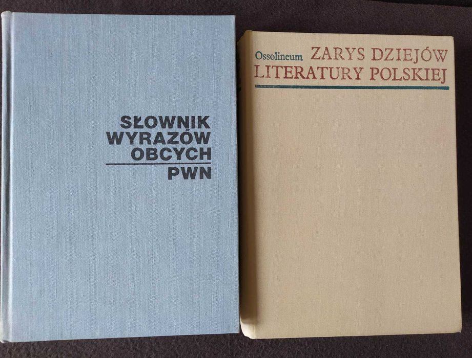 Słownik Wyrazów Obcych i Zarys Dziejów Literatury Polskiej