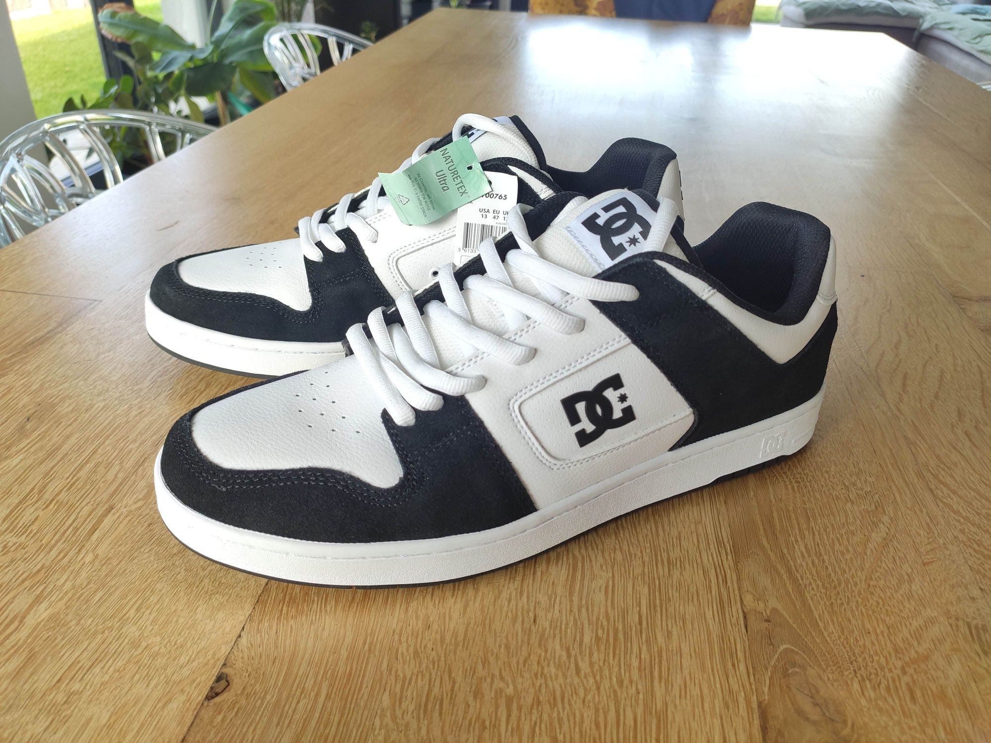 DC Shoes Manteca 4 Black White 47