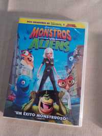 Monstros vs Aliens. DVD