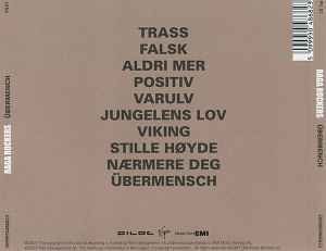 Raga Rockers - Ubermensch CD (Rock & Roll)(Norway)