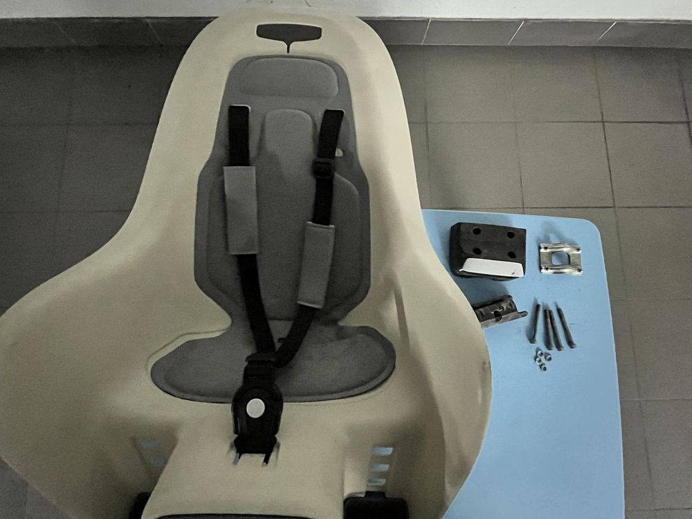 Cadeira Bicicleta Fixação Quadro Traseira