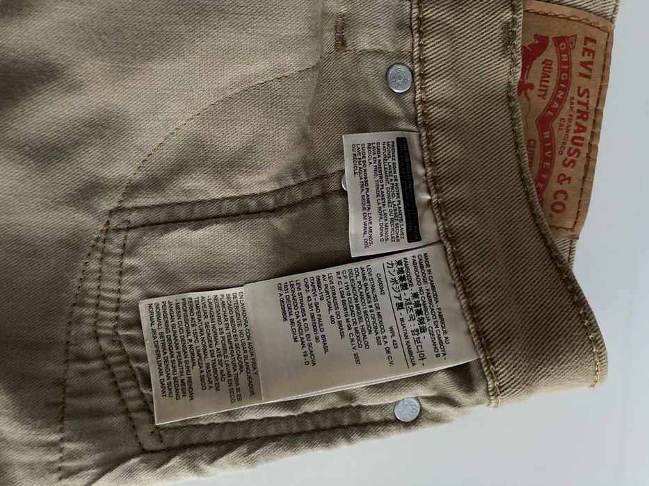 Spodnie jeansy Levis 514 W33 / L 30