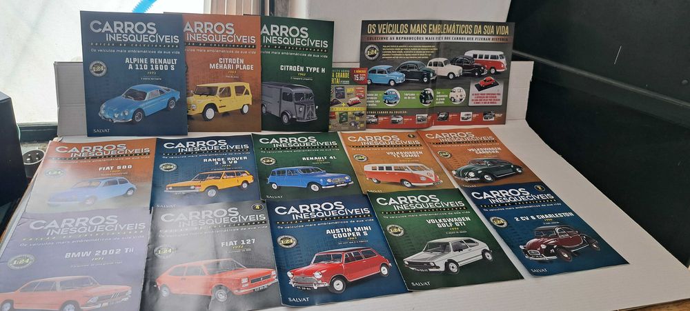 Colecção Carros Inesquecíveis Salvat com 53 unidades -