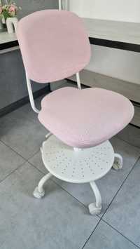 Krzesło do biurka różowe ikea