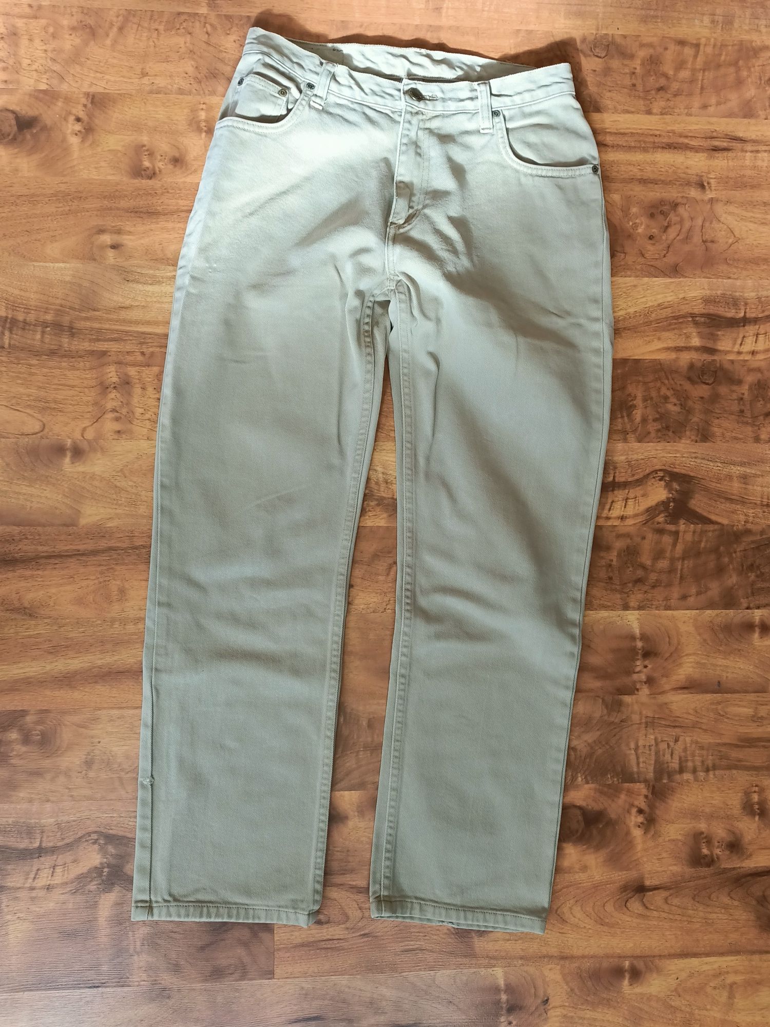 Spodnie Wrangler 32/30, M, beżowe