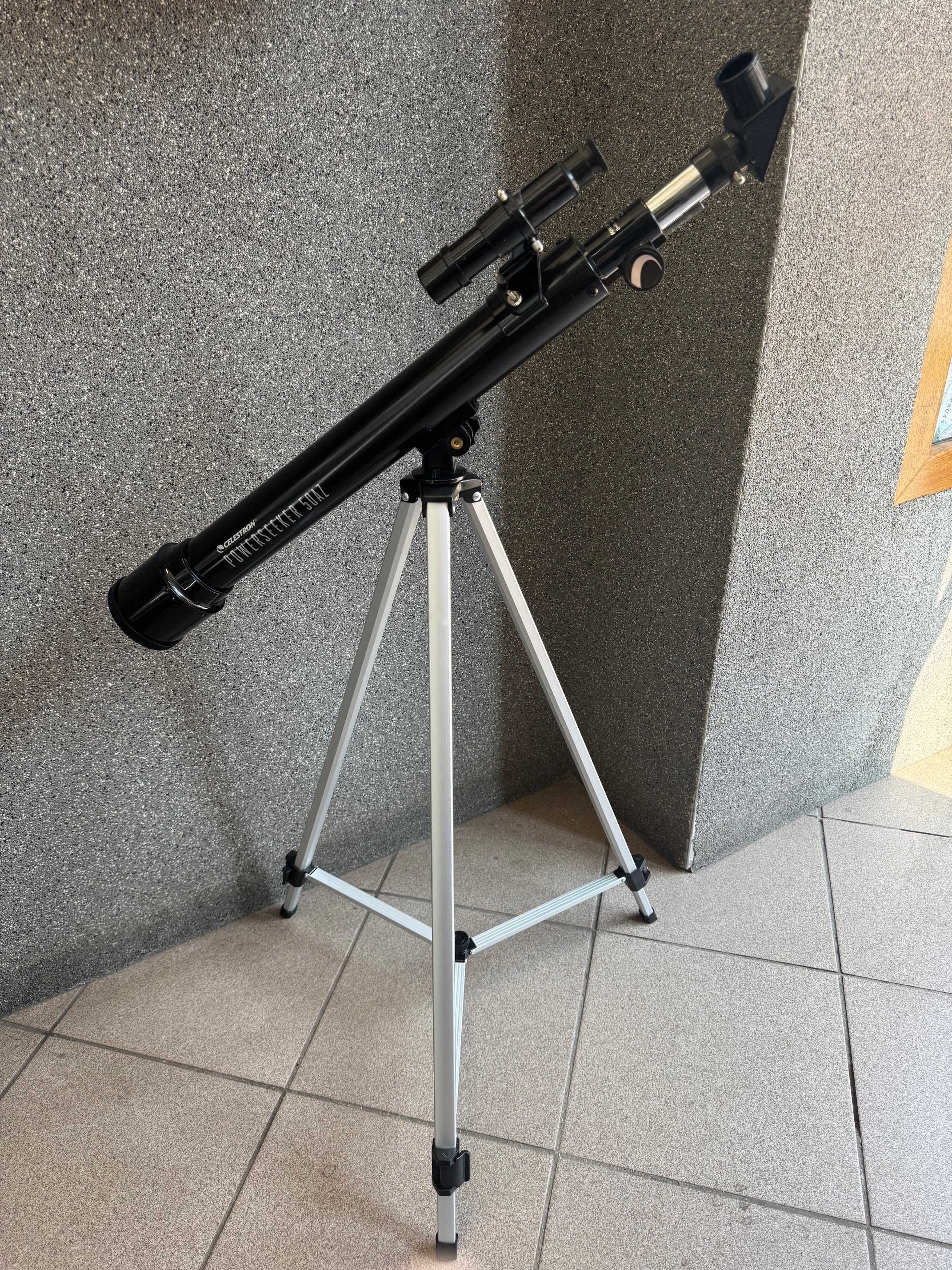 Teleskop CELESTRON POWERSEEKER 50AZ KPL BDB STAN od loombard milicz