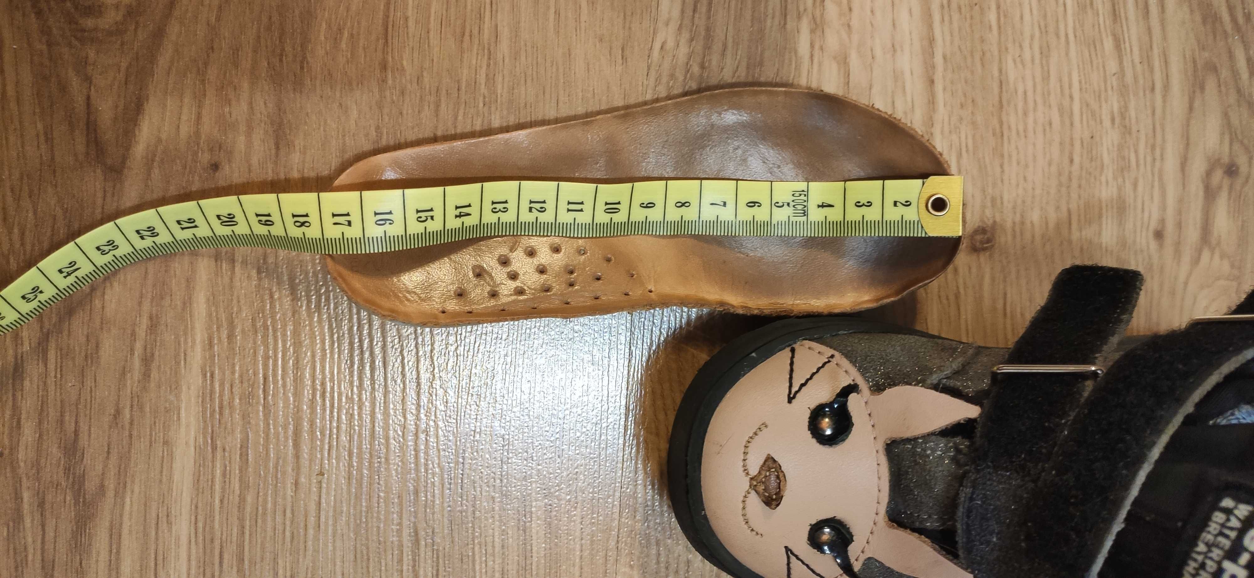 buty wiosenne dla dziewczynki rozmiar 27 wkładka 17 cm