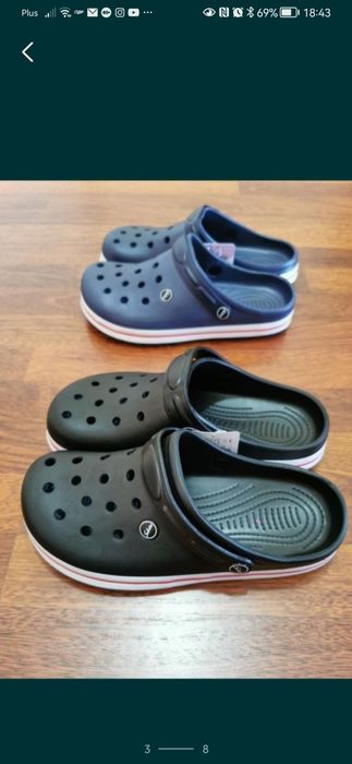 Klapki Męskie Typu Kroksy 42* Gr