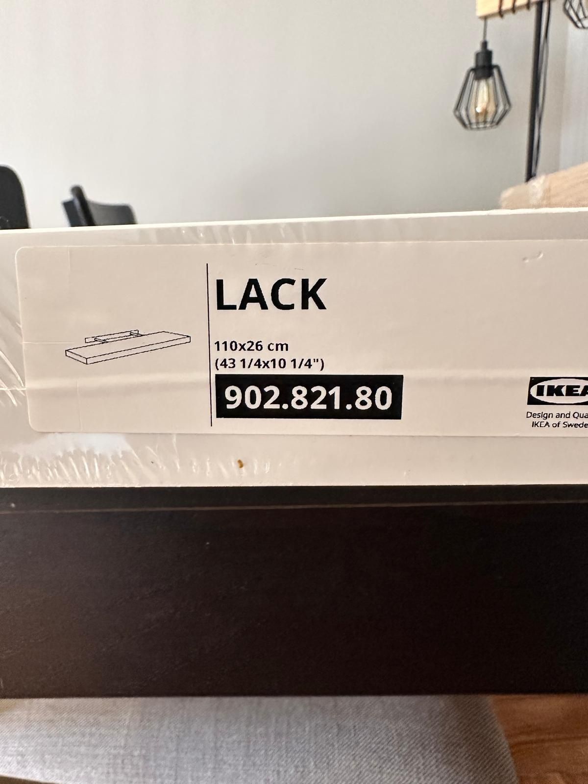 Prateleiras IKEA embaladas