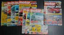 9 x Tygodnik Motoryzacyjny motor. 3 x 2005r.  5 x 2006r.  1 x 2008.