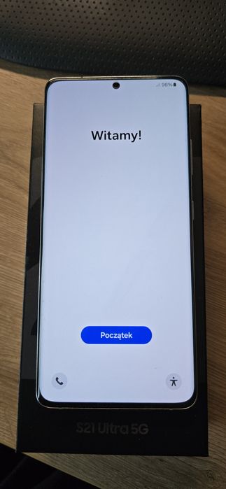 Samsung s21 ultra 16GB 512 GB srebrny stan bardzo dobry