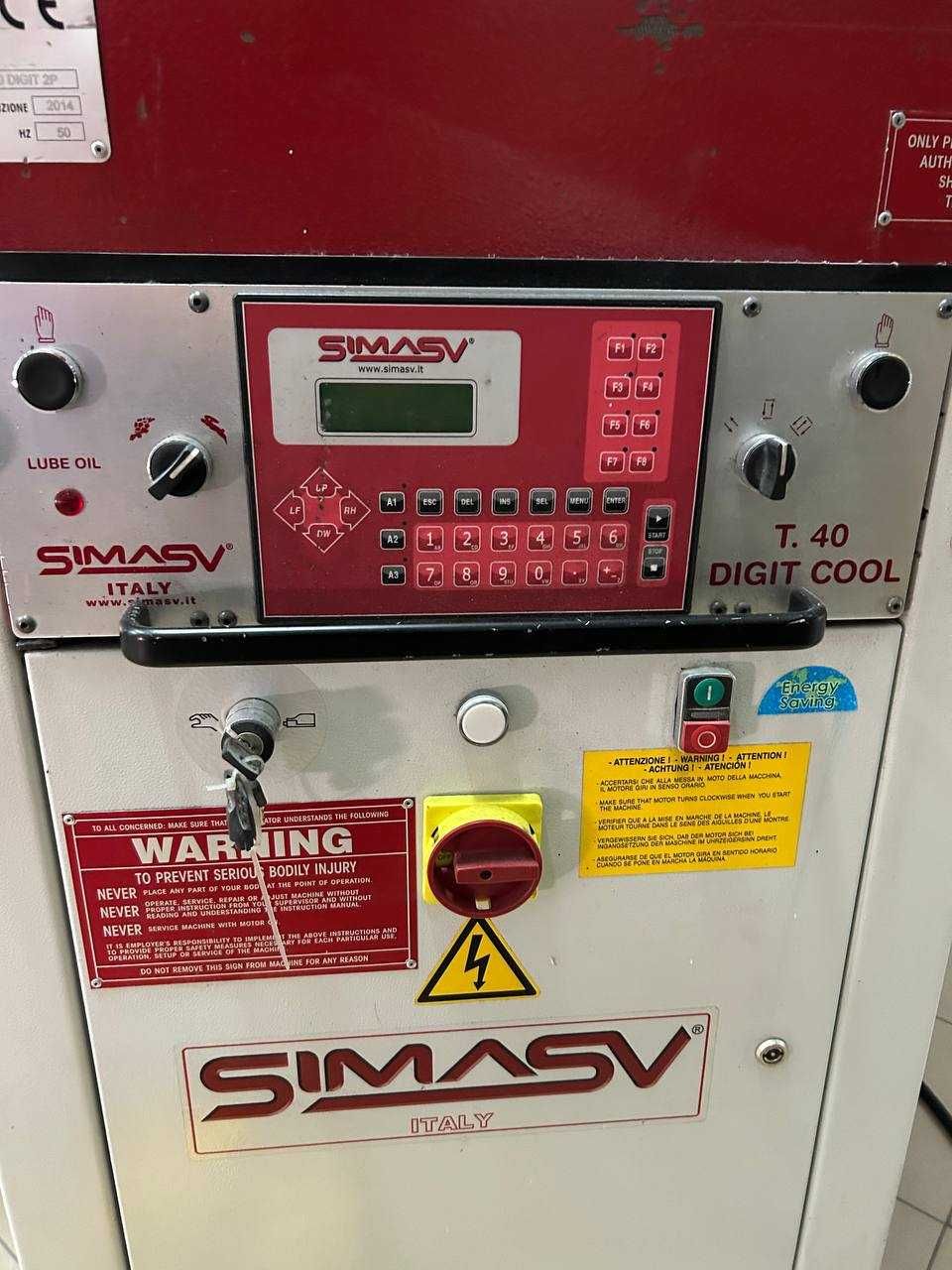 Prasa Hydrauliczna Pozioma (Bokserka) - SIMSAV T40 DIGIT 2-osiowa CNC
