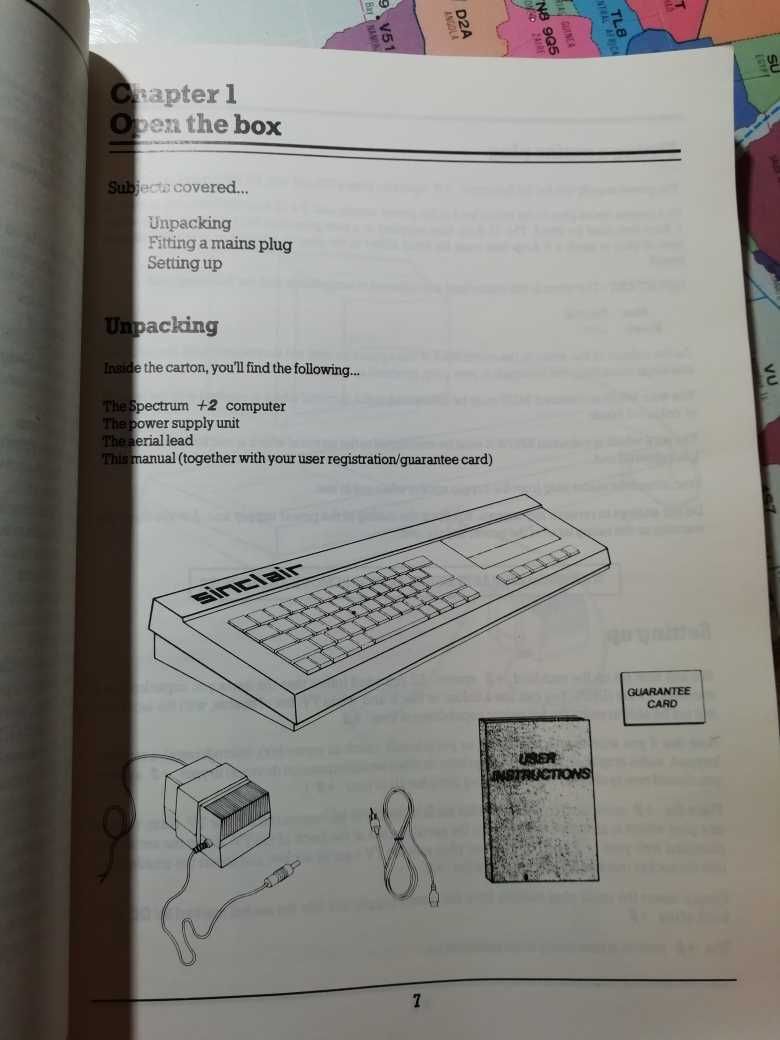 ZX Spectrum +2 Manual de intruções - Inglês